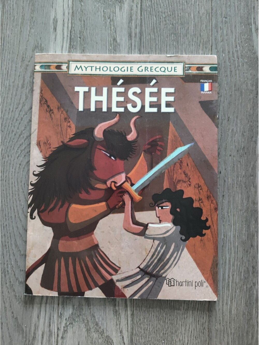 Thésée Mythologie Grecque French Childrens Book Yorgos Sgouros - Picture 1 of 4